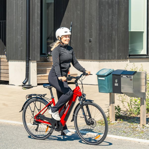 FitNord Ava 300 Elsykkel G2, rød 3