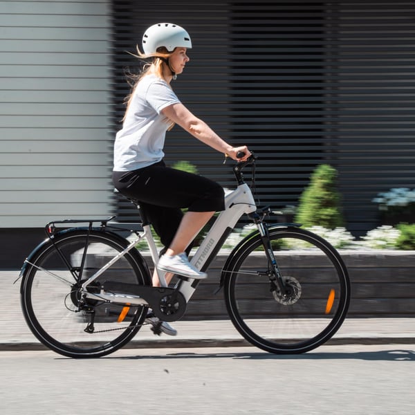 **Montert i butikk**FitNord Ava 300 Elsykkel 2024, hvit (720Wh batteri/45 Nm) 5