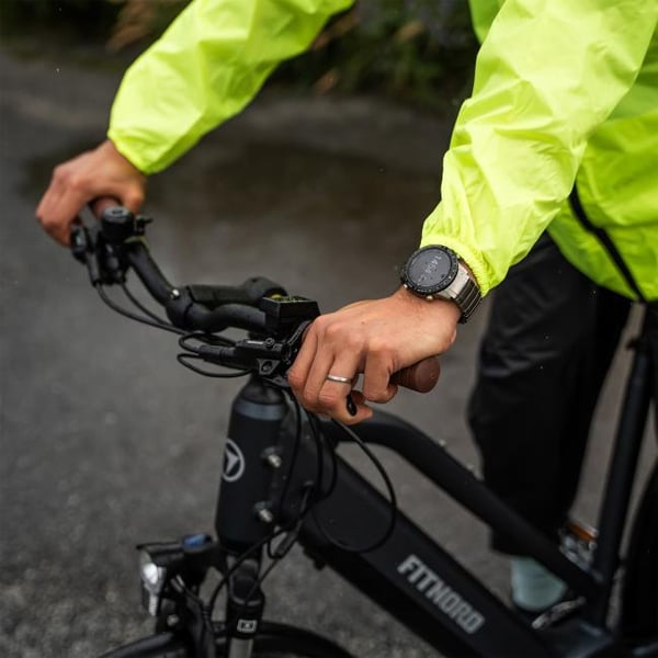 FitNord Regnjakke, Lime 4