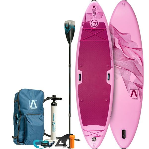 FitNord Aqua Leaf 340 SUP, rosa 1