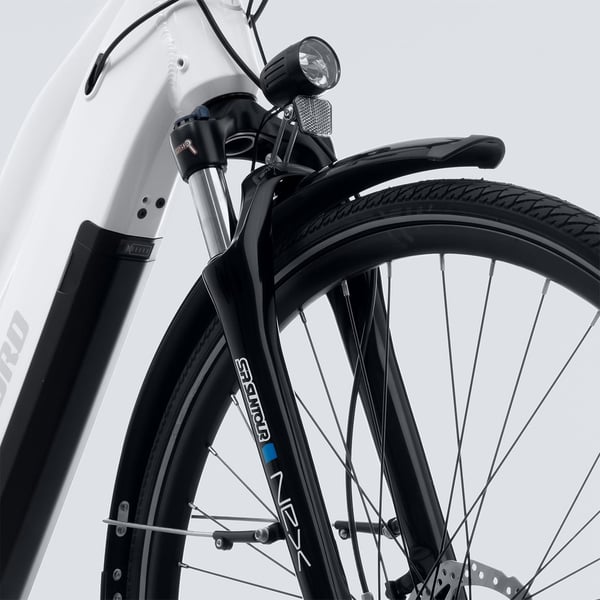 FitNord Ava 300 Elsykkel G2, hvit 6