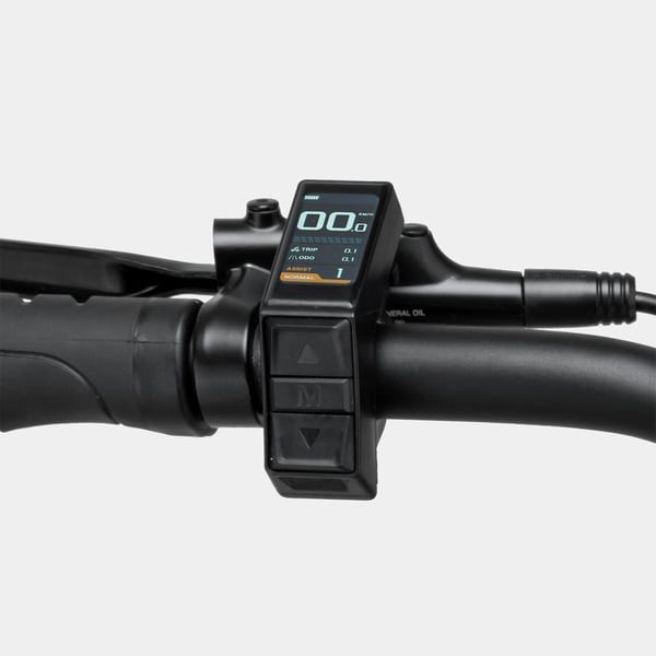 FitNord Classic 500 Elsykkel 2024, rød (630 Wh batteri/80 Nm) 6