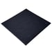FitNord Gummiplate 1 m x 1 m x 30 mm, svart med blå prikker 1