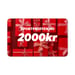 Sykkeltilbehør Gavekort 2000kr 1